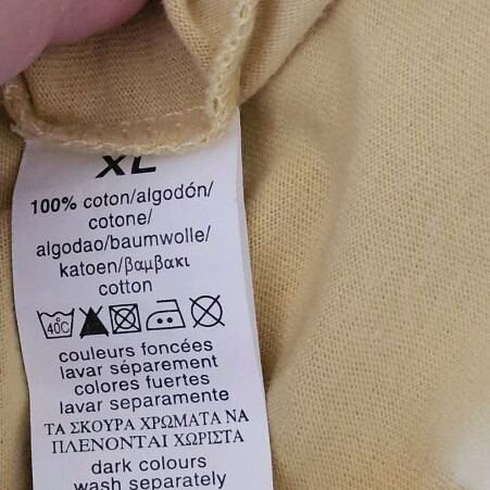 Ocean Pacific sleeveless shirt XL like new, yellow, 100% cotton
