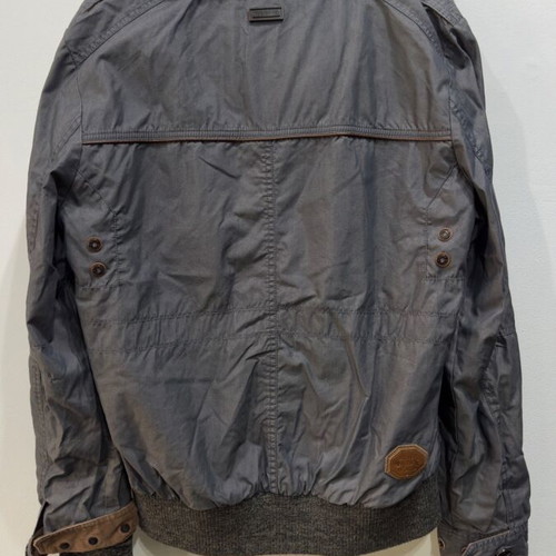 Naketano men's jacket size M like new, gray and blue