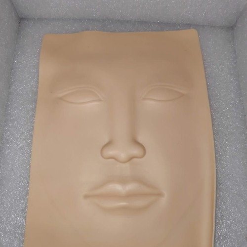 3D Silicone Face Practice Skin PMU Makeup like new