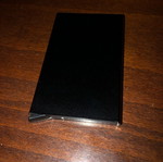 Card wallet new, durable aluminum alloy, black