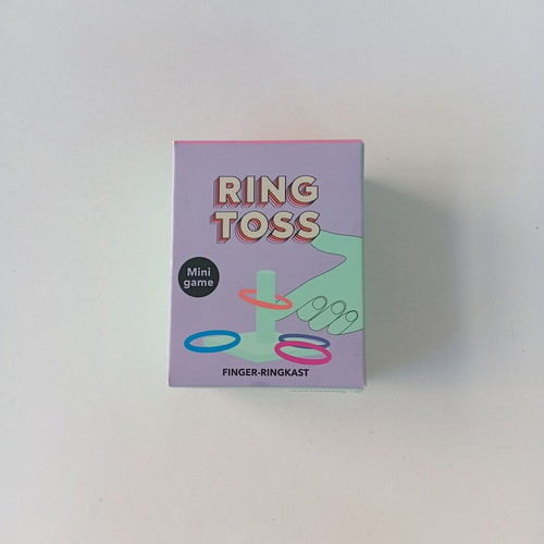Mini game Finger ring toss, never used