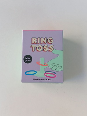 Mini game Finger ring toss, never used