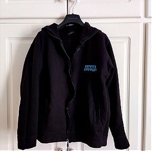 Τζακετ τύπου hoodie με λογότυπο των Dimmu Borgir, μέγεθος Medium, γραμμή unisex