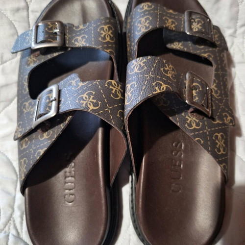 Guess sandals new, brown, size 44