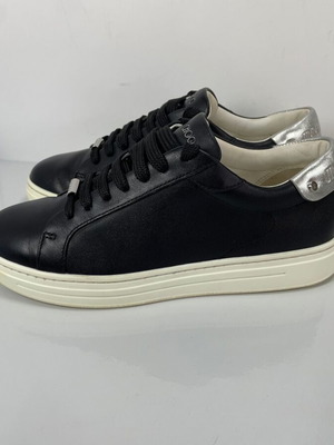 Jimmy Choo Rome leather sneakers like new, size 37, black