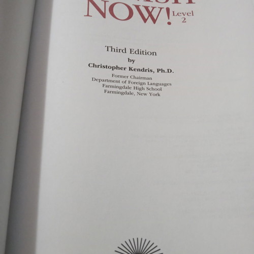Spanish Now! Level 2 book used