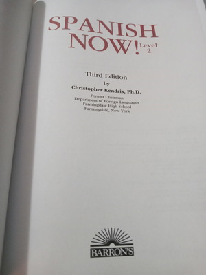 Spanish Now! Level 2 book used