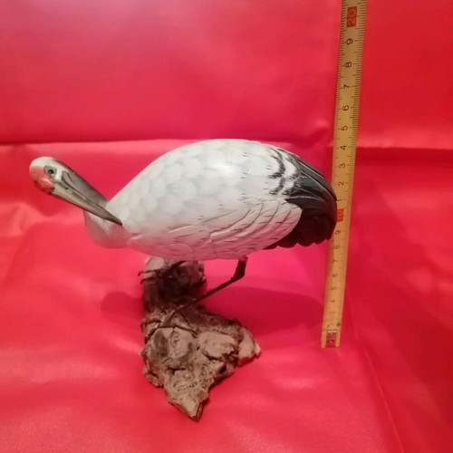 Wooden handmade birds like new, decorative