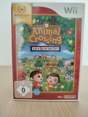 Nintendo Animal Crossing: Let's Go to the City παιχνίδι για Wii, γερμανική έκδοση