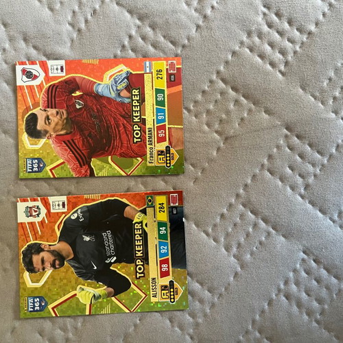 Panini rare old cards new, set of 4 pieces