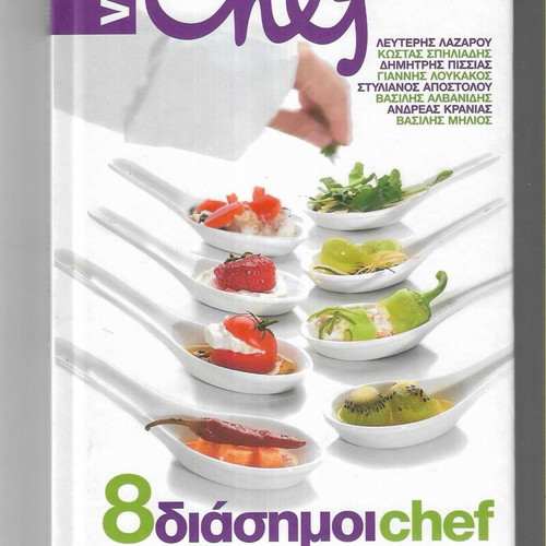 Vita 8 Famous Chefs Cookbook like new, 2007 edition