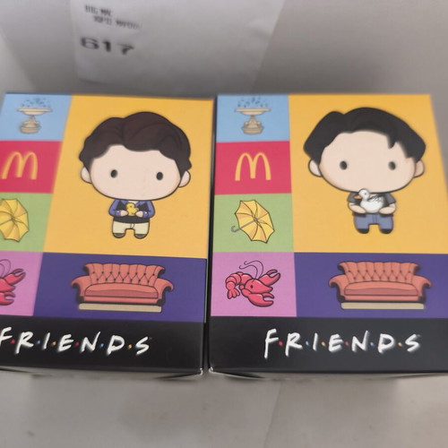 Friends McDonalds Chandler & Joey figures new, pack