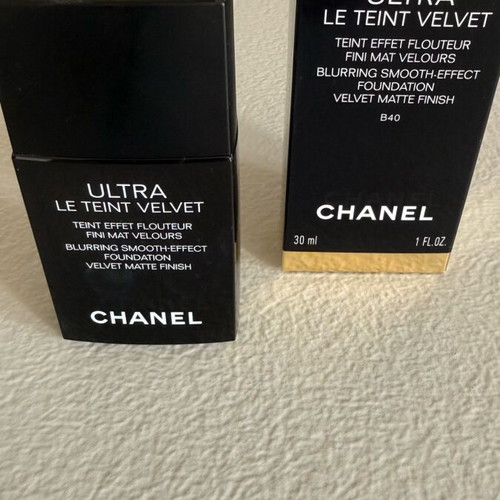 Chanel Ultra Le Teint Velvet Foundation like new, shade B40