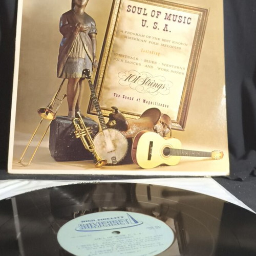 101 Strings Soul of Music U.S.A vinyl record used