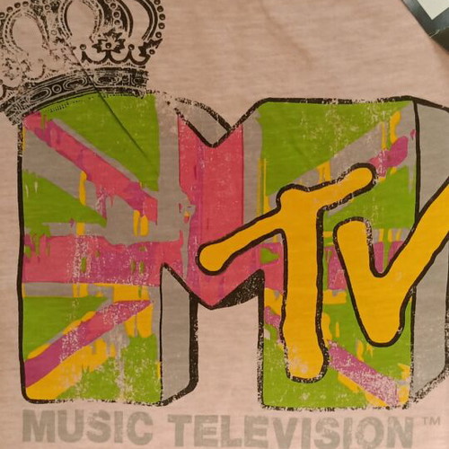 MTV Collectible Pink T-Shirt New, Size S