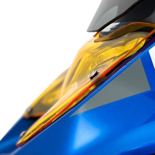 BMW R 1300 GS 23-24 headlight protective lens like new, yellow fluo