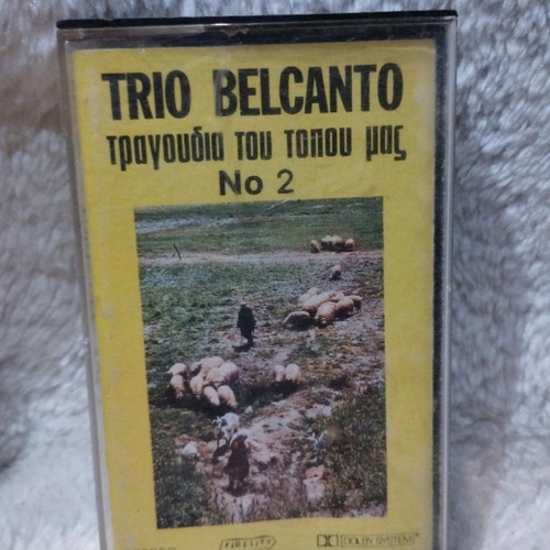 Trio Belcanto Tragoudia Tou Topou Mas cassette used, pop, laiko