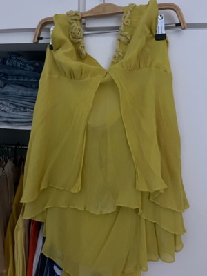 100% μεταξωτό τοπ με χάντρες Karen Millen