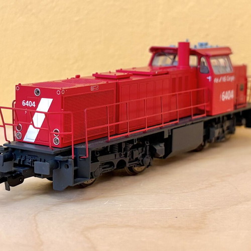 PIKO NS Cargo 6404 Diesel Locomotive model like new HO scale