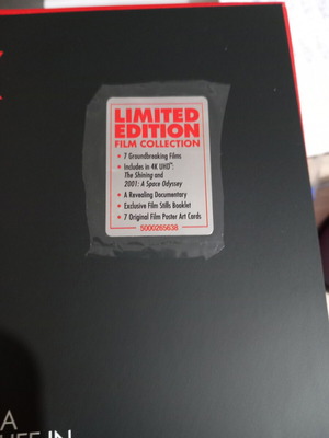Stanley Kubrick Limited Edition Film Collection Blu Ray new with English subtitles