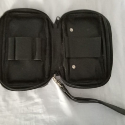 Leather pipe bag used for 4 pipes and accessories