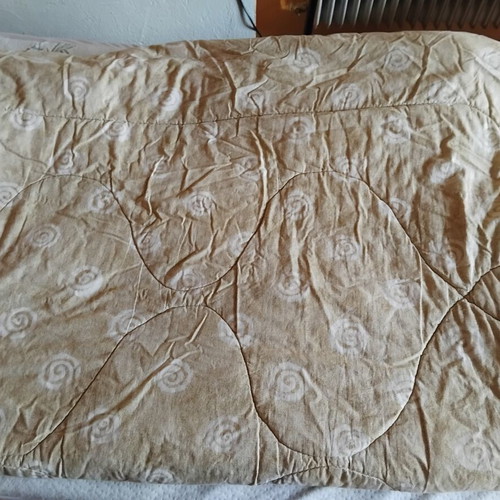 Single double-sided quilt 150×200 used