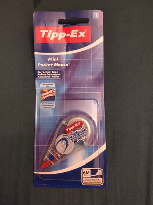 Tipp-Ex Mini Pocket Mouse διορθωτική ταινία, 1 τεμάχιο
