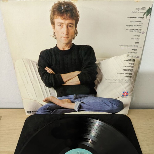 John Lennon The John Lennon Collection vinyl record used, rock