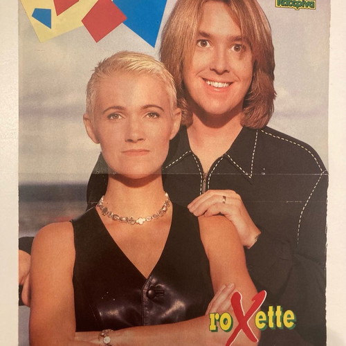 Roxette 2 Unlimited Poster from Katerina Magazine like new