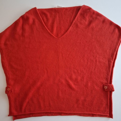 Naf Naf sleeveless bolero red, like new