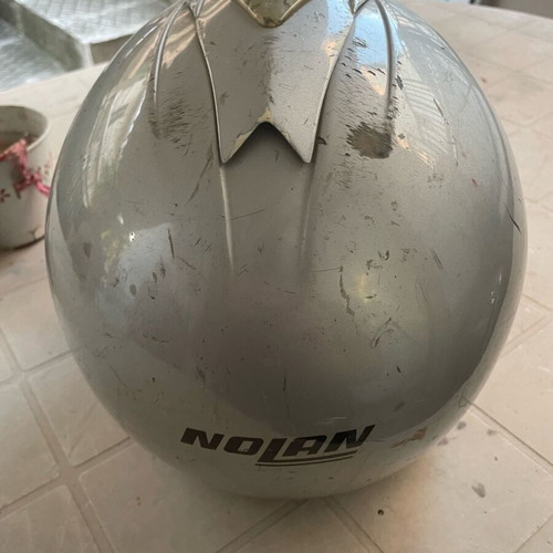 Nolan helmet used