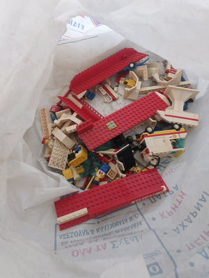 Lego 6395 Victory Lap Raceway употребяван от 1988 с фигурки