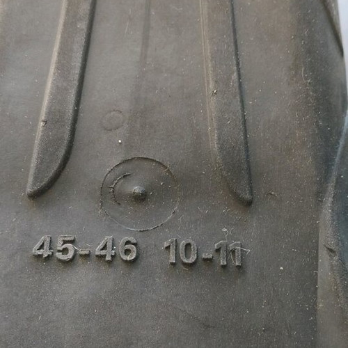 Mares Razor fins used, size 45-46