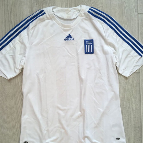 Greece Away Football Jersey 2008–2009 used, size L