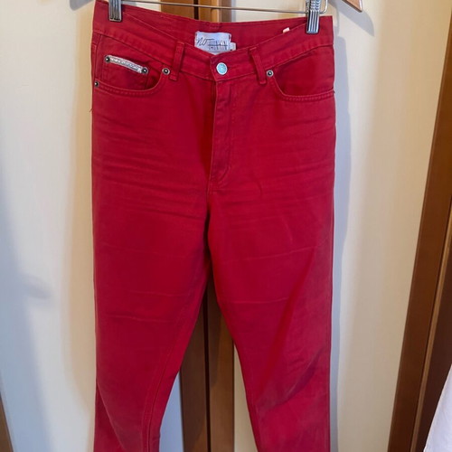Nothinkin red pants used, size S, high waist