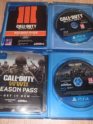 Βιντεοπαιχνίδια Call Of Duty για PS4 σε άριστη κατάσταση, 2 τεμάχια