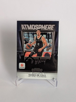 Nando De Colo Atmosphere Contenders Euroleague 2025-26 κάρτα καινούργια