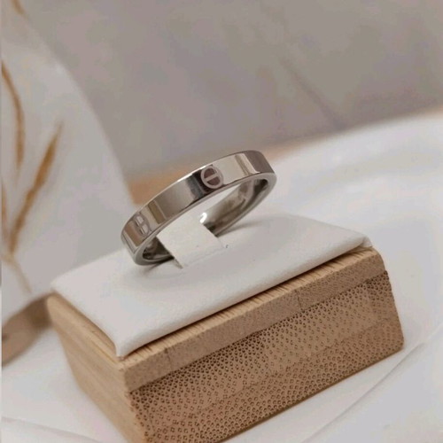 Steel Silver Ring Type No19 Like New