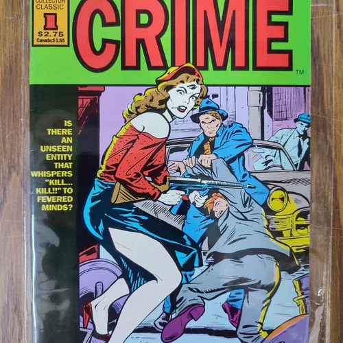 Lady Crime comic used, English