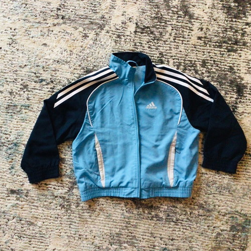 Μπουφάκι Adidas μεταχειρισμένο για αγόρι 4-5 ετών γαλάζιο