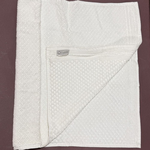Simple Life Face Towels 100x50 White 100% Cotton Premium new