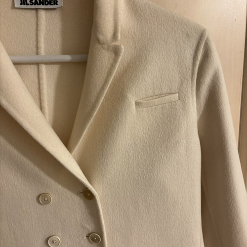 Jil Sander Wool Blazer Medium used, white