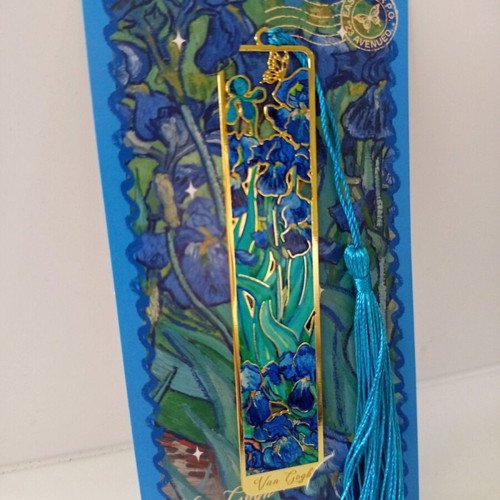 Van Gogh Iris Flower Bookmark new