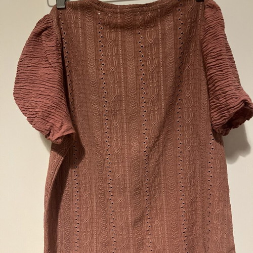Mango blouse like new, pink, size S