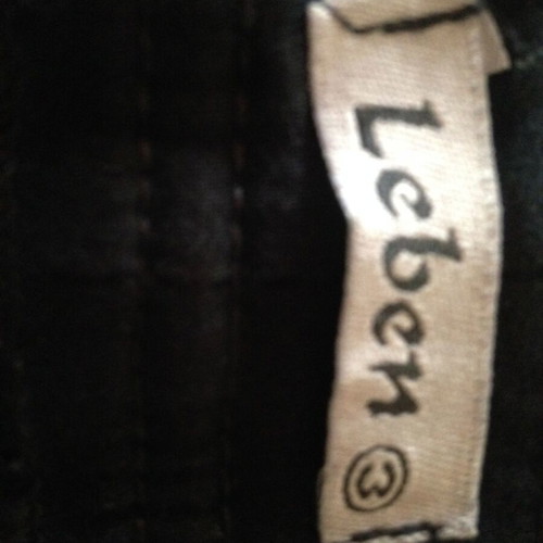 Leben corduroy skirt used, black