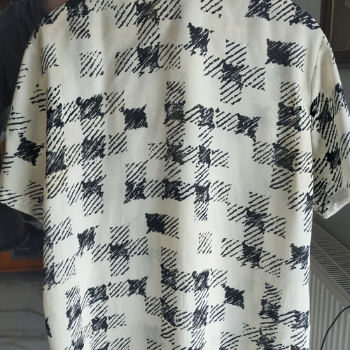 Pierre Cardin Retro Overshirt XXL like new, black and beige