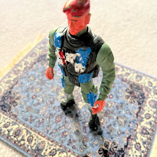 Soldier figure used