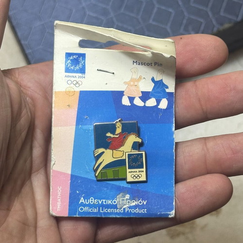 Olympic Games Athens 2004 Phoebus Mascot Pin used