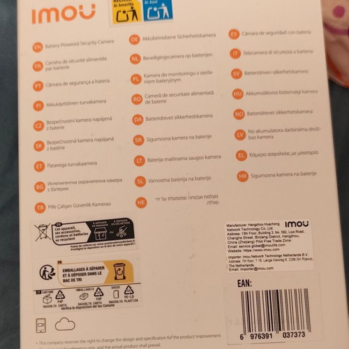 Imou Cell Go Full Color IP Camera like new