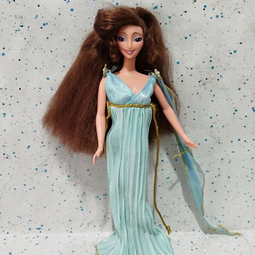 Disney Megara Mattel doll used with flaws